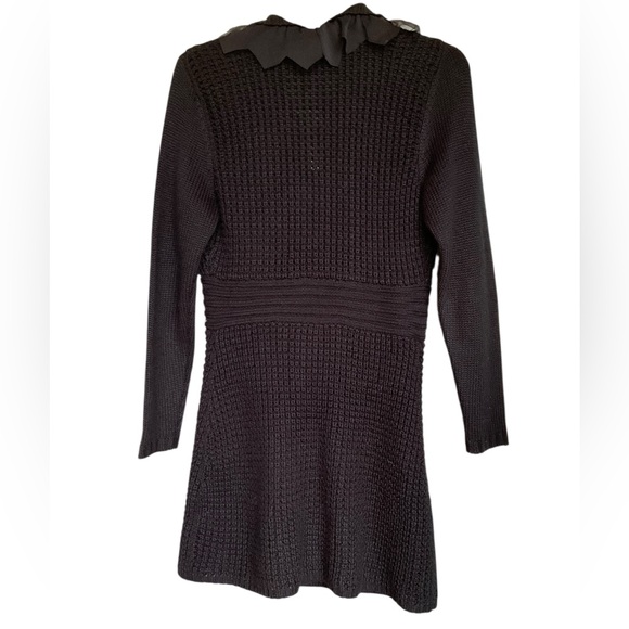 Cache Black Ruffled Cardigan - Picture 6 of 16